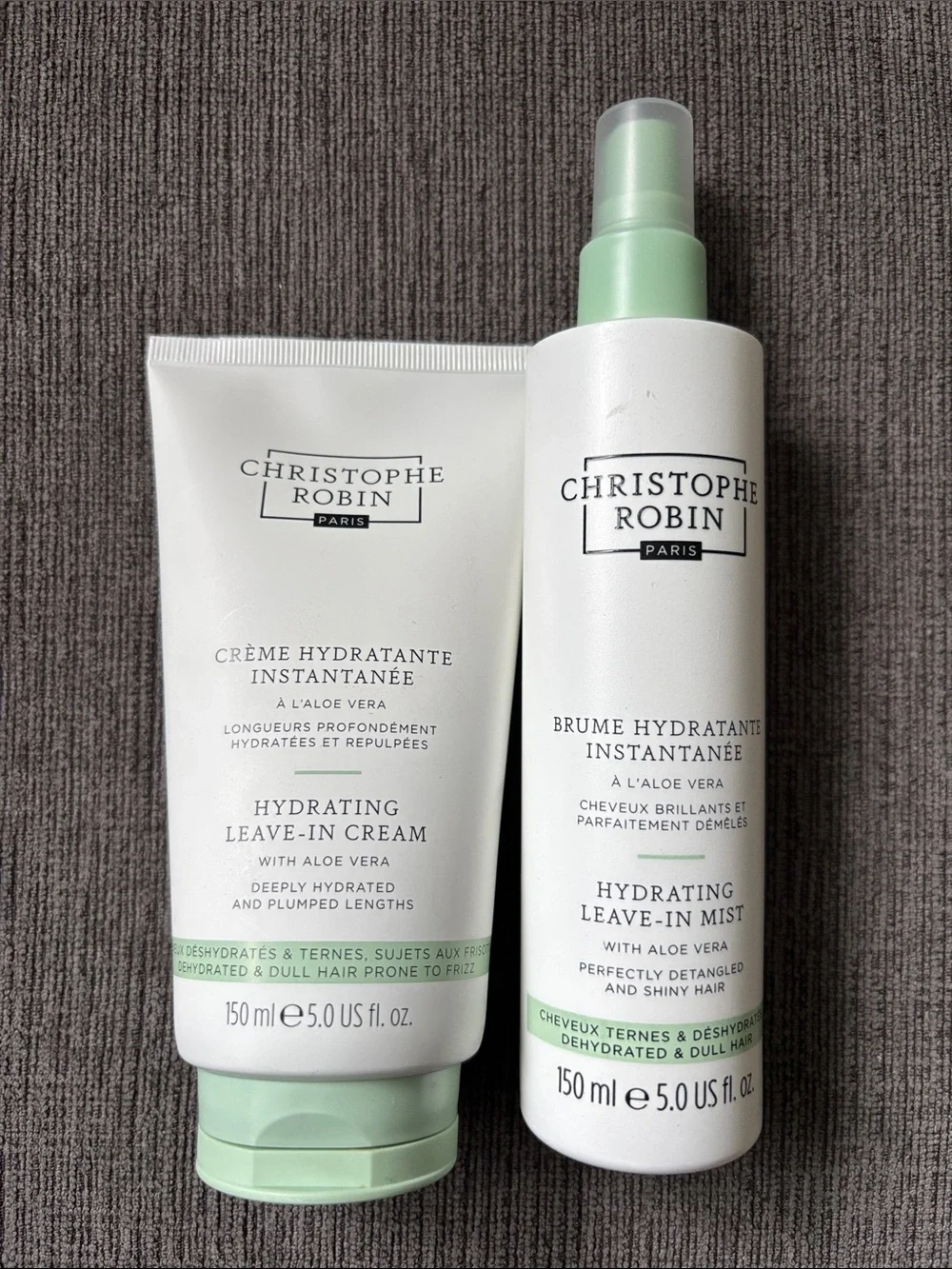 Christophe Robin Set of Hydrating Leave-In Cream & Mist